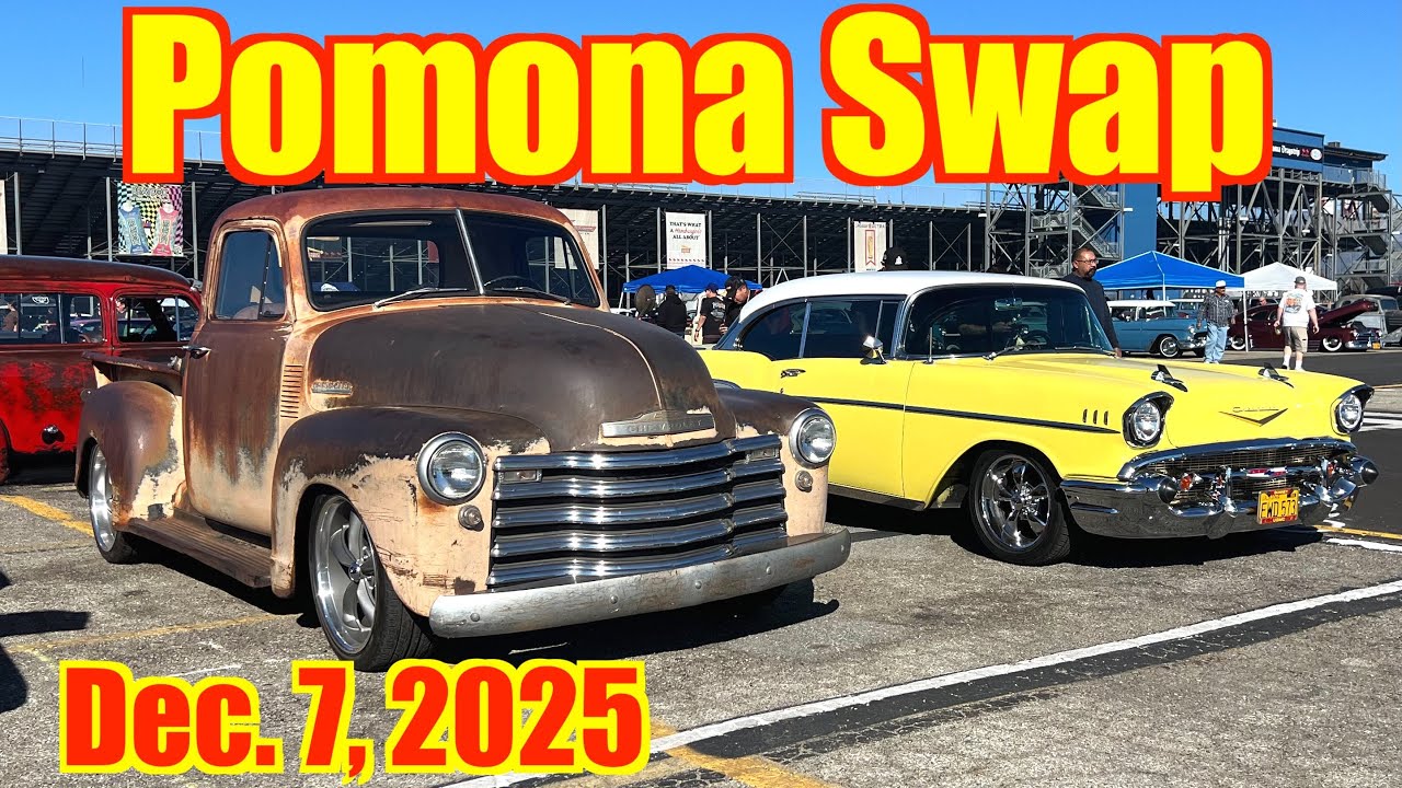 Pomona Swap Meet & Car Show - Dec 7, 2025 🚗