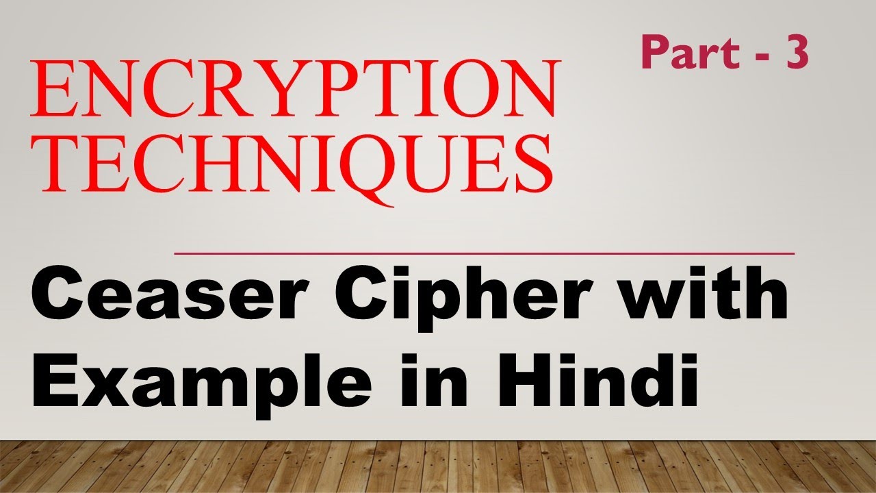 Ceaser Cipher Explained with Example in Hindi | Easy & Complete Guide 🔐