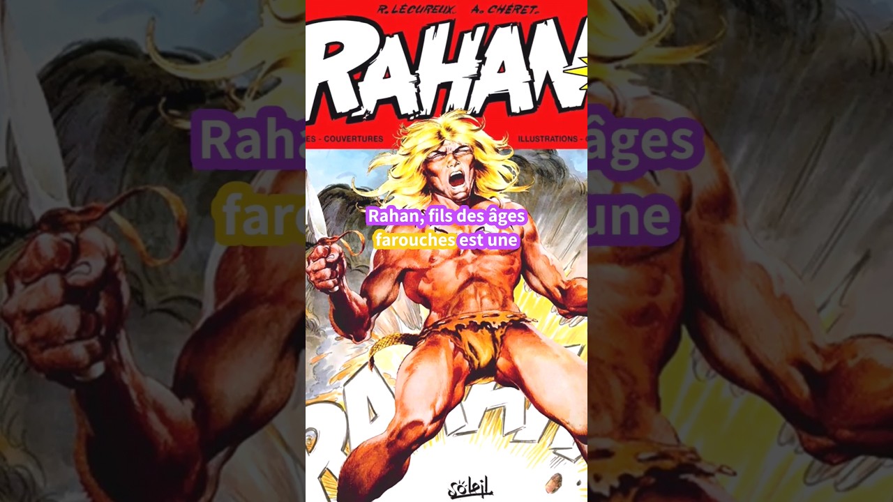 Rahan en 60 secondes Fils des âges Farouches Chéret & Lécureux #bd #france #animation #80s #story