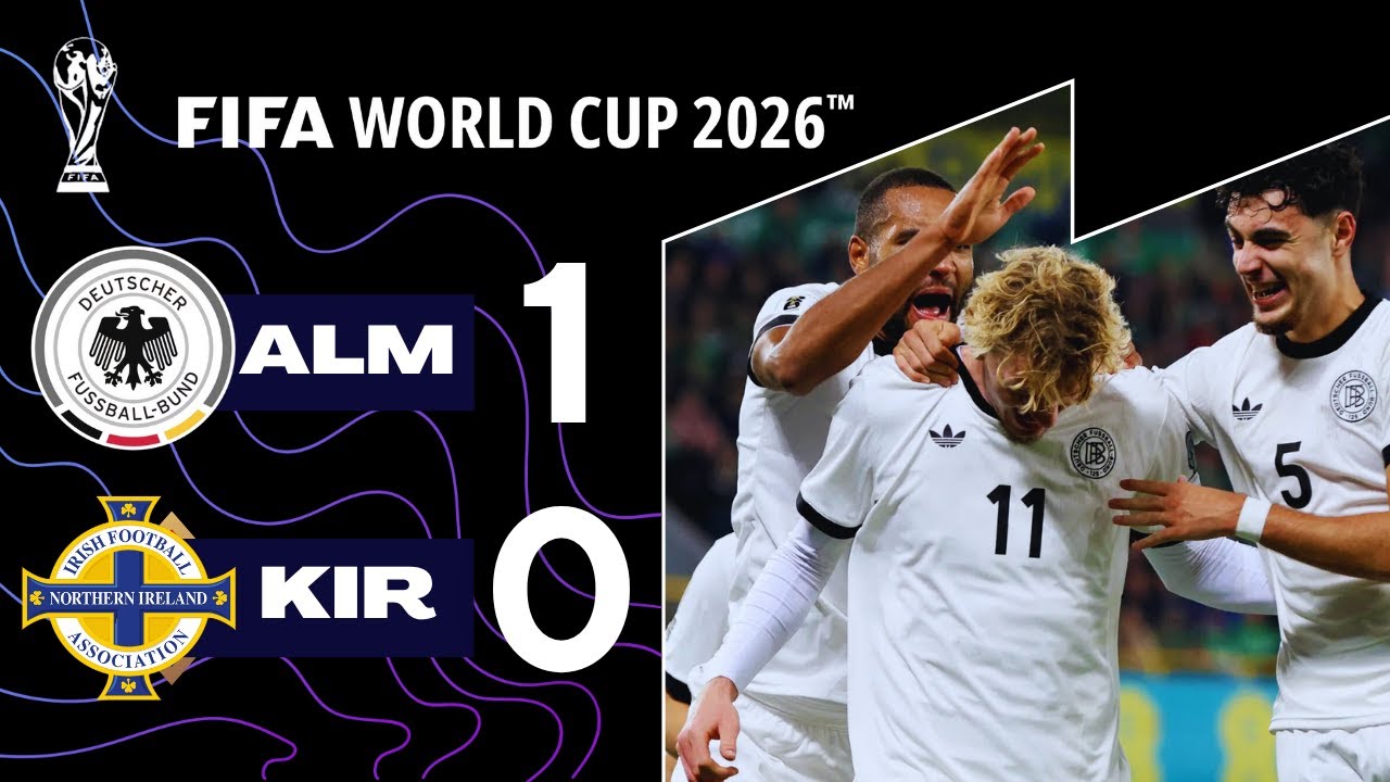 Almanya 1-0 Kuzey İrlanda | Woltemade Golü | Maç Özeti 🇩🇪