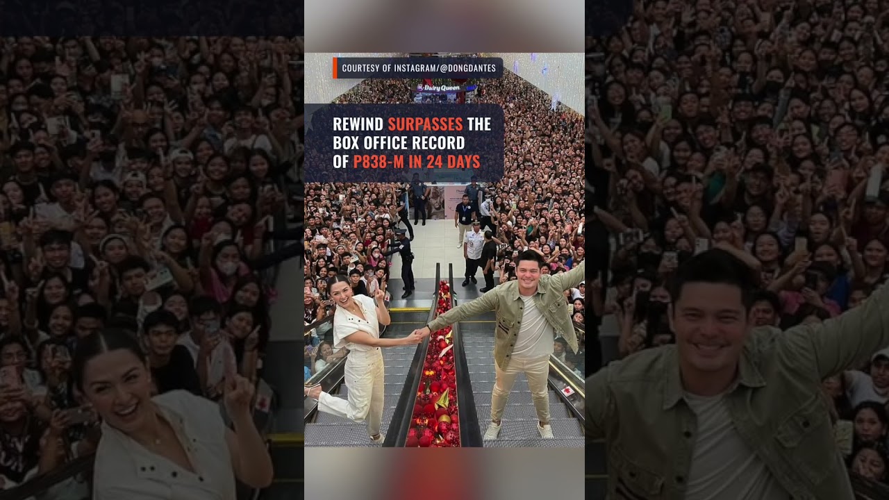 Rewind Becomes Philippines’ Top-Grossing Film, Surpassing Hello, Love, Goodbye 🎬