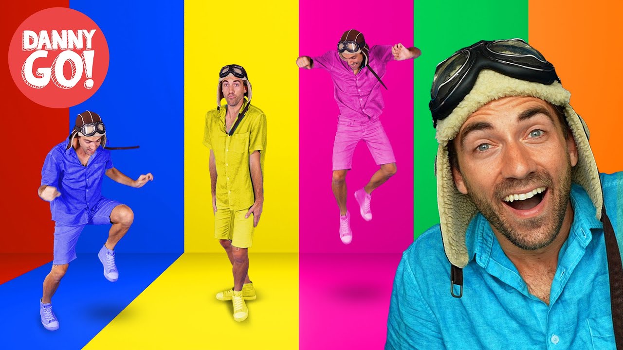 The Color Dance Game! 🌈 | Would You Rather Brain Break | Danny Go! Songs for Kids