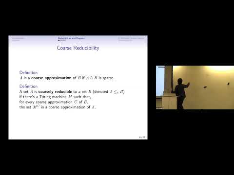 Asymptotic notions of computability - Tiago Royer (UChicago) (part 2)