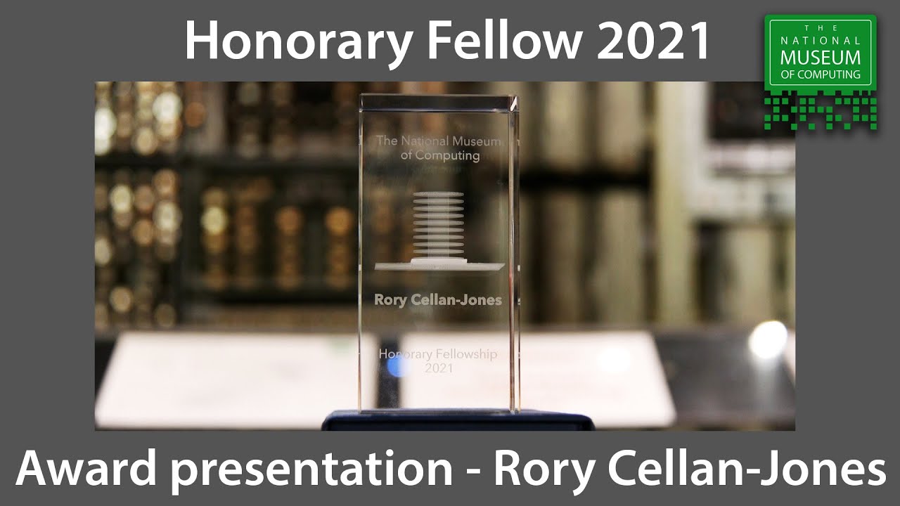TNMOC Honorary Fellow 2021: Rory Cellan-Jones 🏆