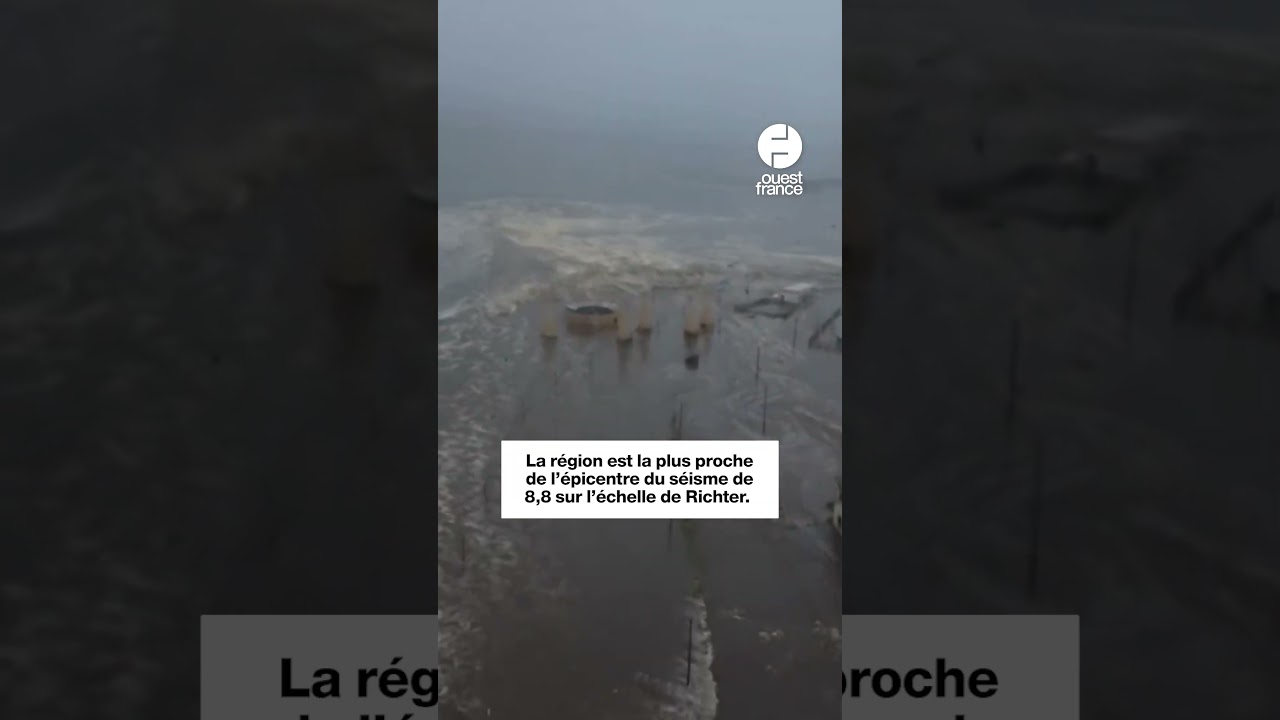 Tsunami en Russie : premières images des vagues 🌊