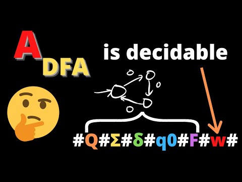 Acceptance for DFAs is Decidable (also, what is a "high-level" description?)