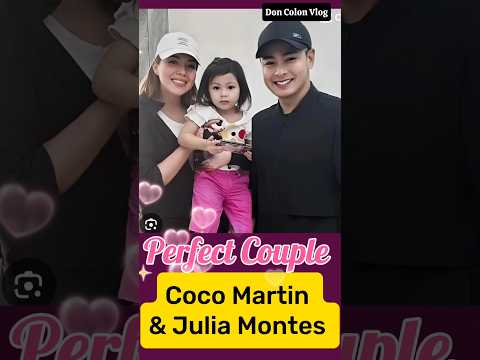 COCO MARTIN & JULIA MONTES perfect couple #shortsviral #pinoyshowbiz #trending #pinoyshowbizlatest