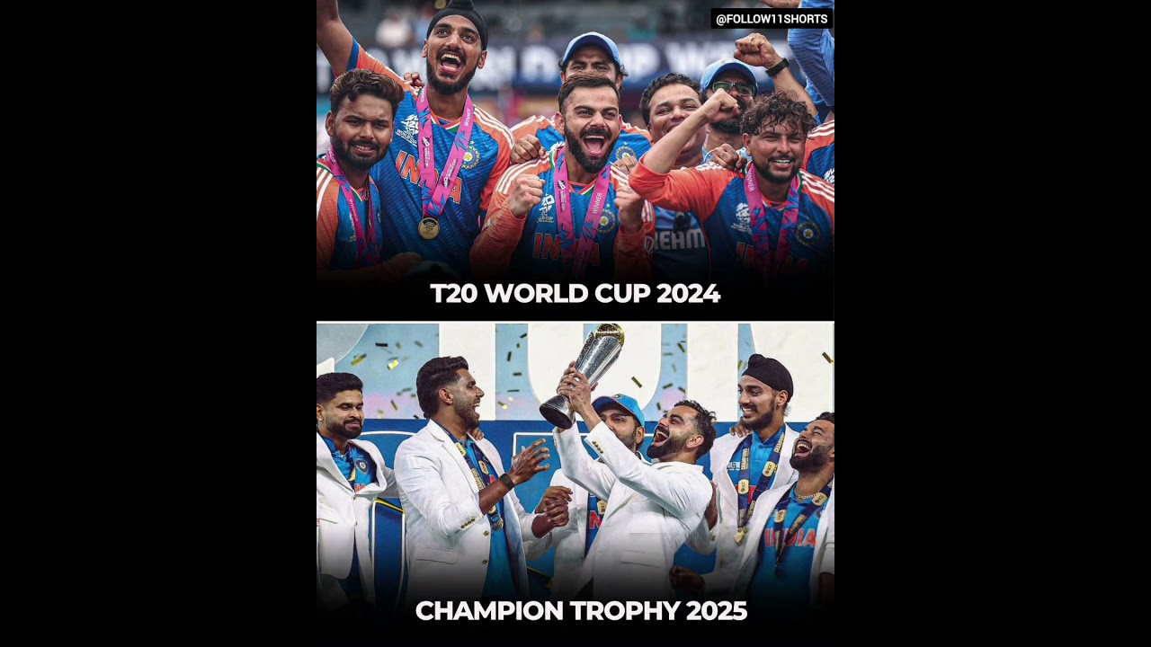 ICC T20 world cup 2024 to ICC Champions trophy 2025