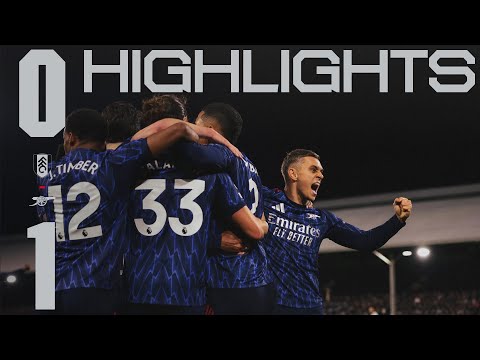 TROSSARD SENDS US BACK TOP OF THE LEAGUE | Fulham vs Arsenal (0-1) | Premier League