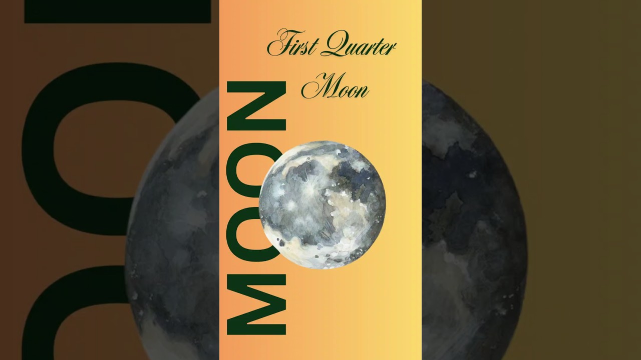 First Quarter Moon Energy Reading 🌙