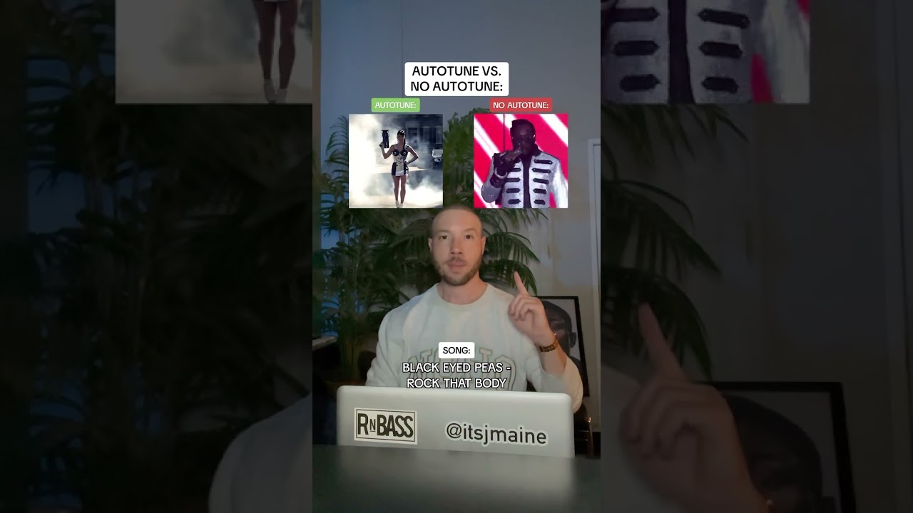 Autotune vs. No Autotune: Black Eyed Peas 'Rock That Body' #shorts