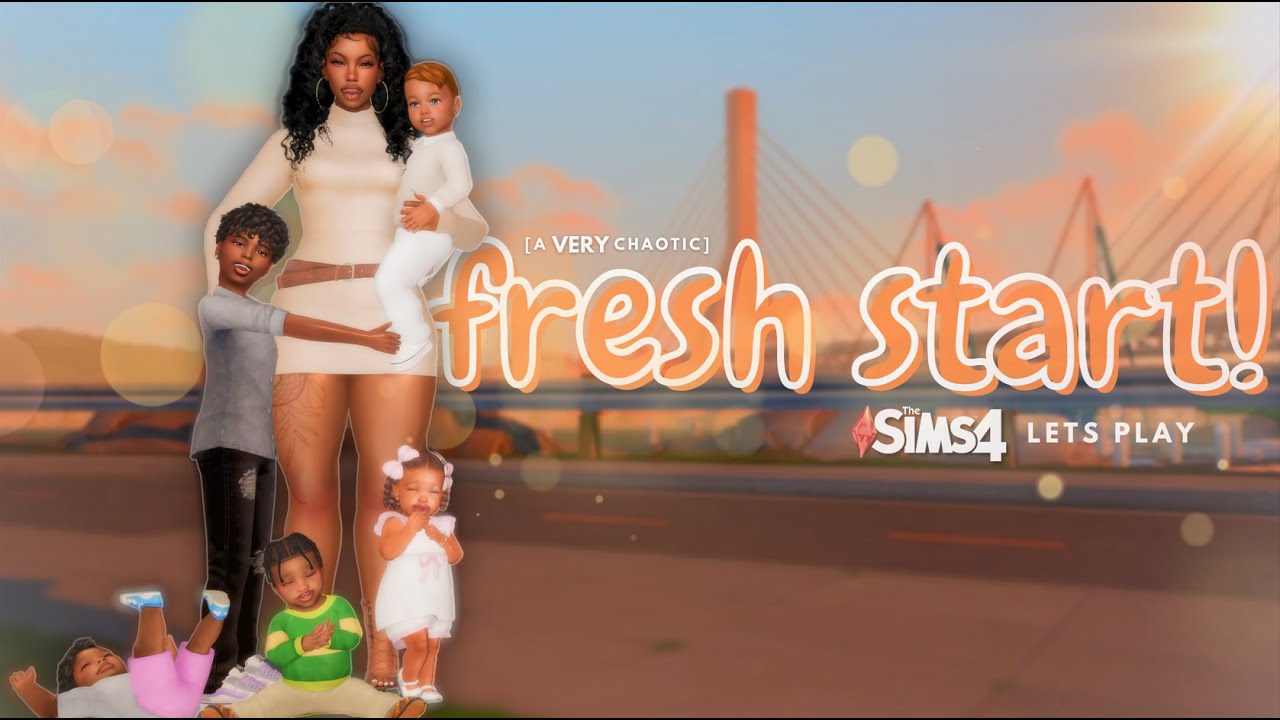 Chaos Unleashed! 🎉 New Sims 4 Family Let's Play Series - Episode 1