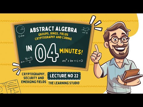 Abstract Algebra Explained | Groups, Rings & Fields in Cryptography, Coding & Error Correction