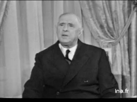 Interview de Charles de Gaulle, 1965 🇫🇷