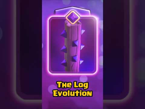 🪵 Log Evolution #clashroyale