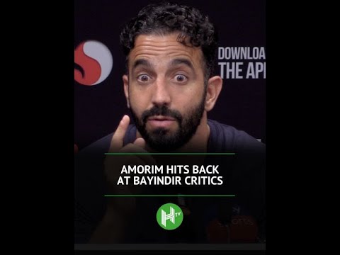 Amorim FURIOUS with reporter 😳