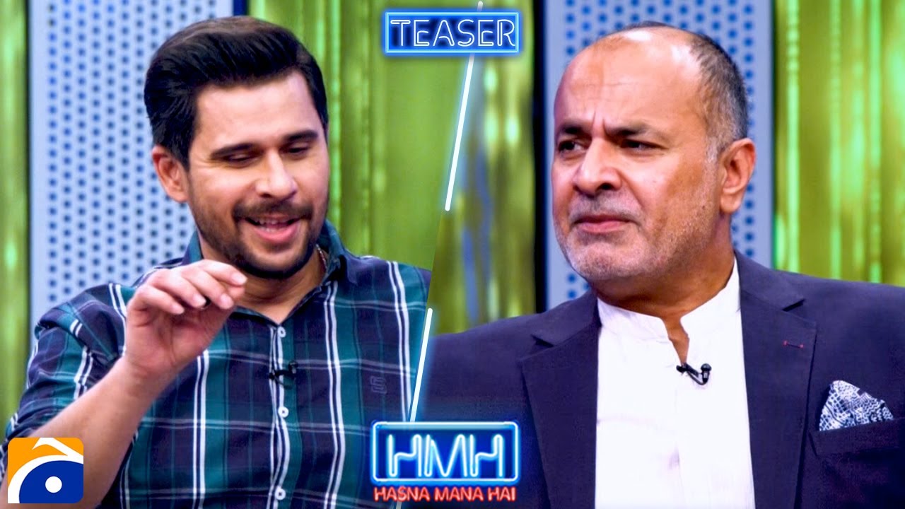 Deepak Perwani & Tabish Hashmi in Hasna Mana Hai Teaser π