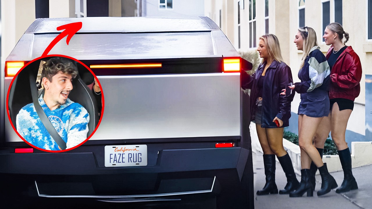 Riding Uber in a Tesla Cybertruck 🚗