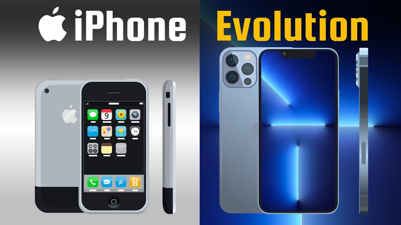 iPhone Evolution from 2007 to 2021 📱