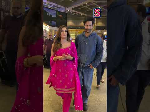 Rasha Thadani and Aaman Devgan: Debutant Duo Makes A Spectacular Appearance | #shorts | N18S