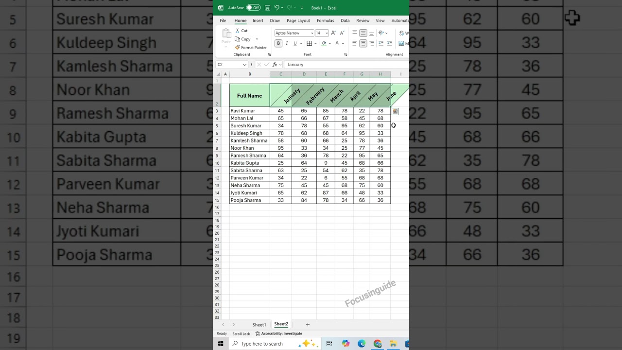 Excel Shortcut: Auto-Adjust Column Width in 1 Second