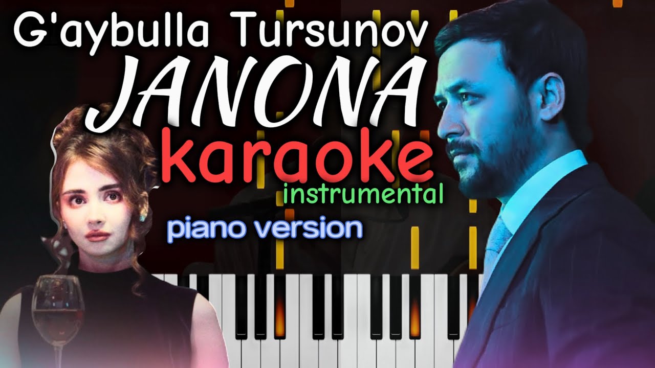 G’aybulla - JANONA Lyrics & Karaoke 🎹