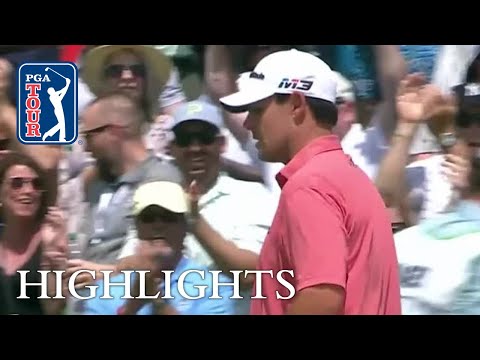 Johnson Wagner’s 99-foot bunker shot for eagle at Wells Fargo