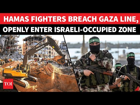 Hamas Fighters OPERATE FREELY In Israeli-Occupied Gaza, IDF Watches From Distance | VIDEO | Watch