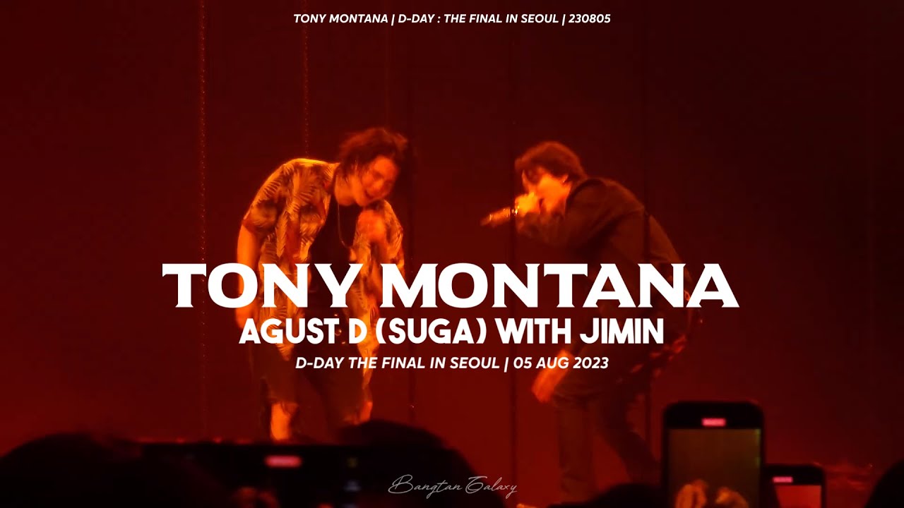 Suga & Jimin Perform 'Tony Montana' Live in Seoul 💜