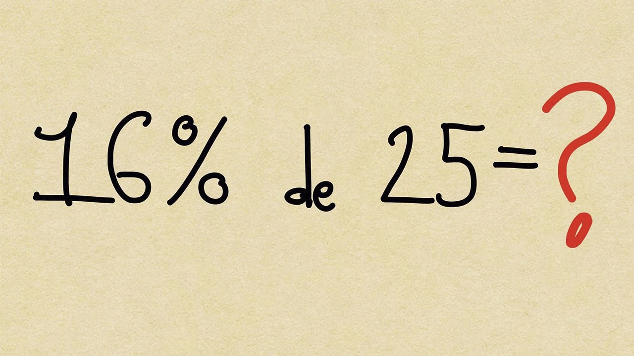 Truco para calcular porcentajes en segundos sin calculadora
