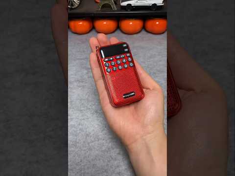 Mini FM radio 📻#review #unboxing #gadgets