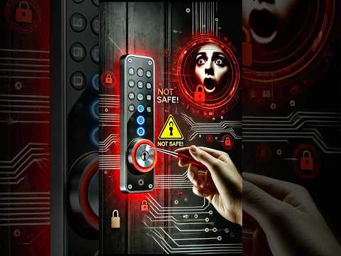 This Door Lock Can Be Opened in 5 Seconds! 🚨 (Shocking Truth) #shorts