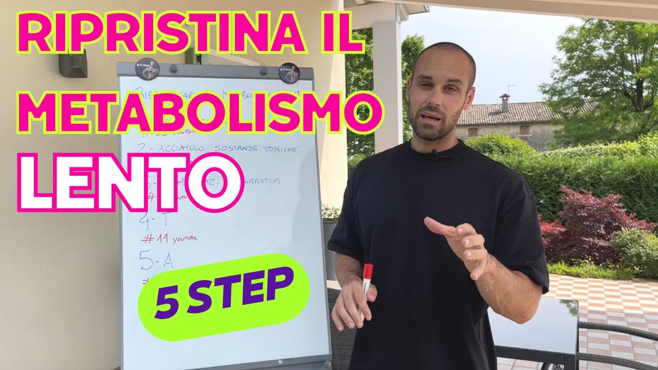Ripristina un metabolismo lento in 5 semplici passi