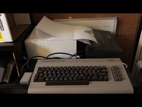 Commodore 64 Printing a Banner on MPS-803