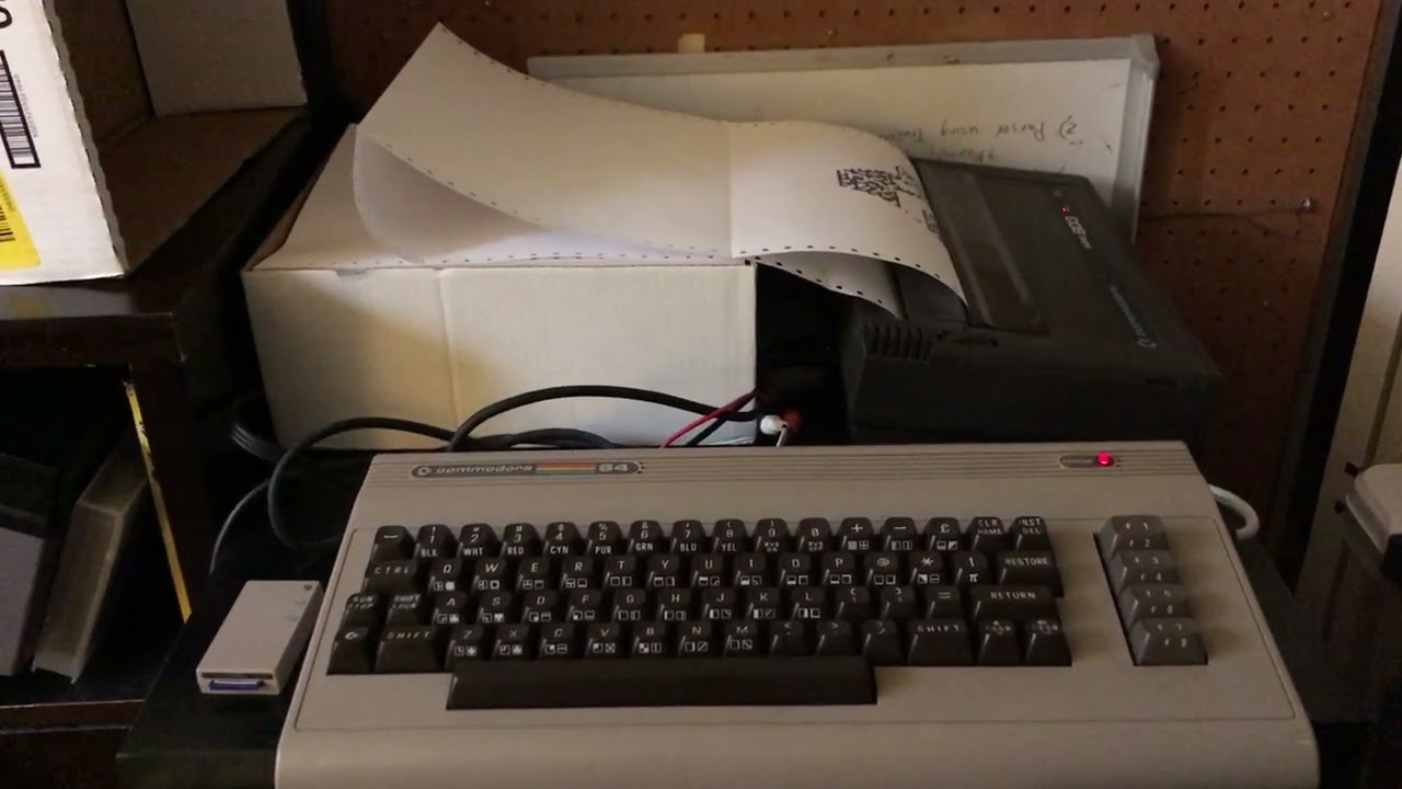 How to Print Banners on the Commodore 64 with MPS-803 Printer ๐จ๏ธ
