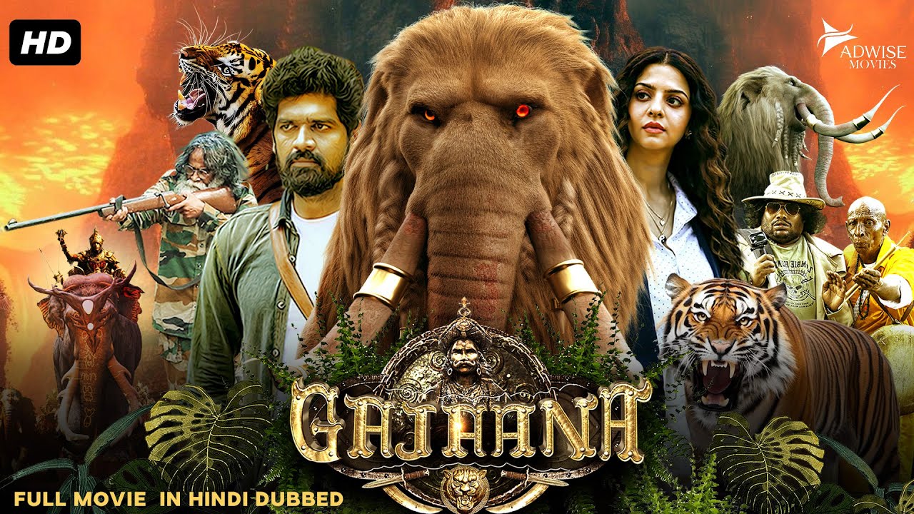 GAJAANA (2025) Hindi Dubbed Action Thriller 🎬