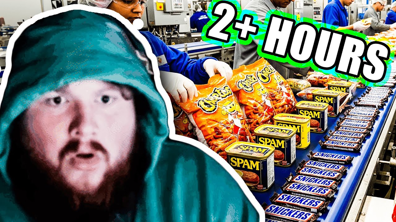 CaseOh Reacts to Food Production! 🍽️