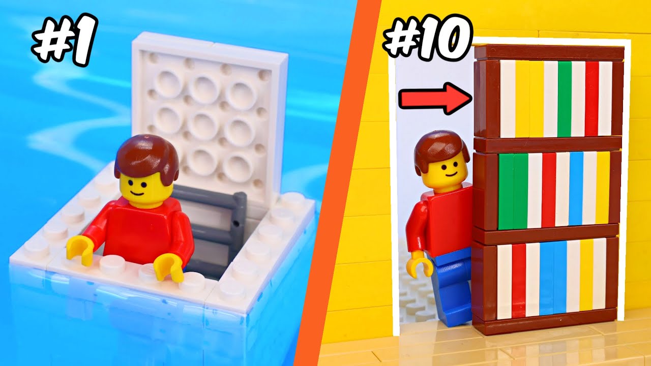 SECRET LEGO BASES...