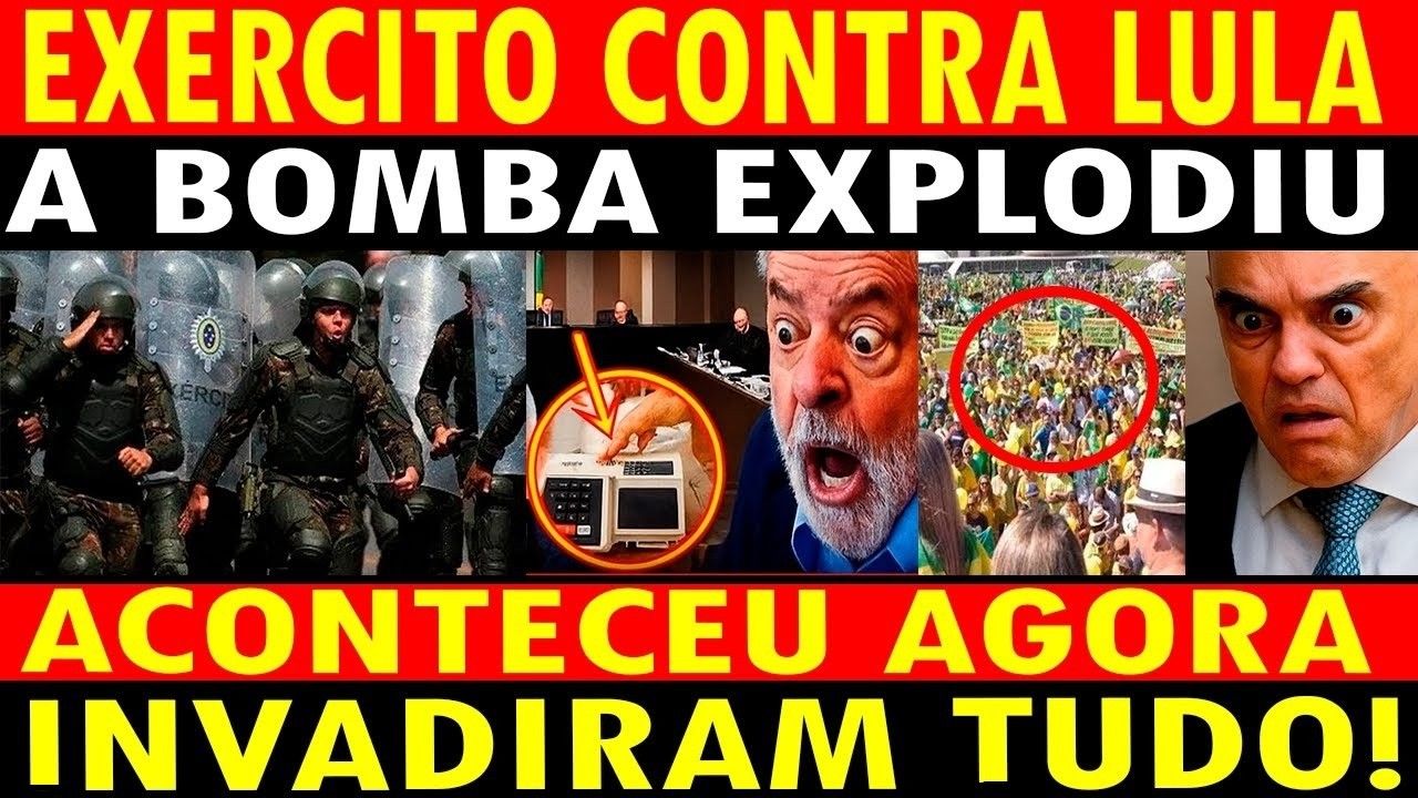LIVE: Lula Out! Bolsonaro Returns! Evidence Revealed 🇧🇷
