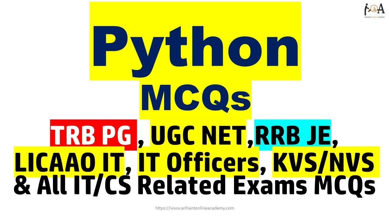 Top Python MCQs for CS/IT Exams 📚 | Essential Conceptual Questions