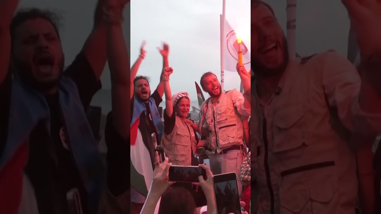 Pro-Palestinian Activists Receive Warm Welcome in Tunisia πΉπ³