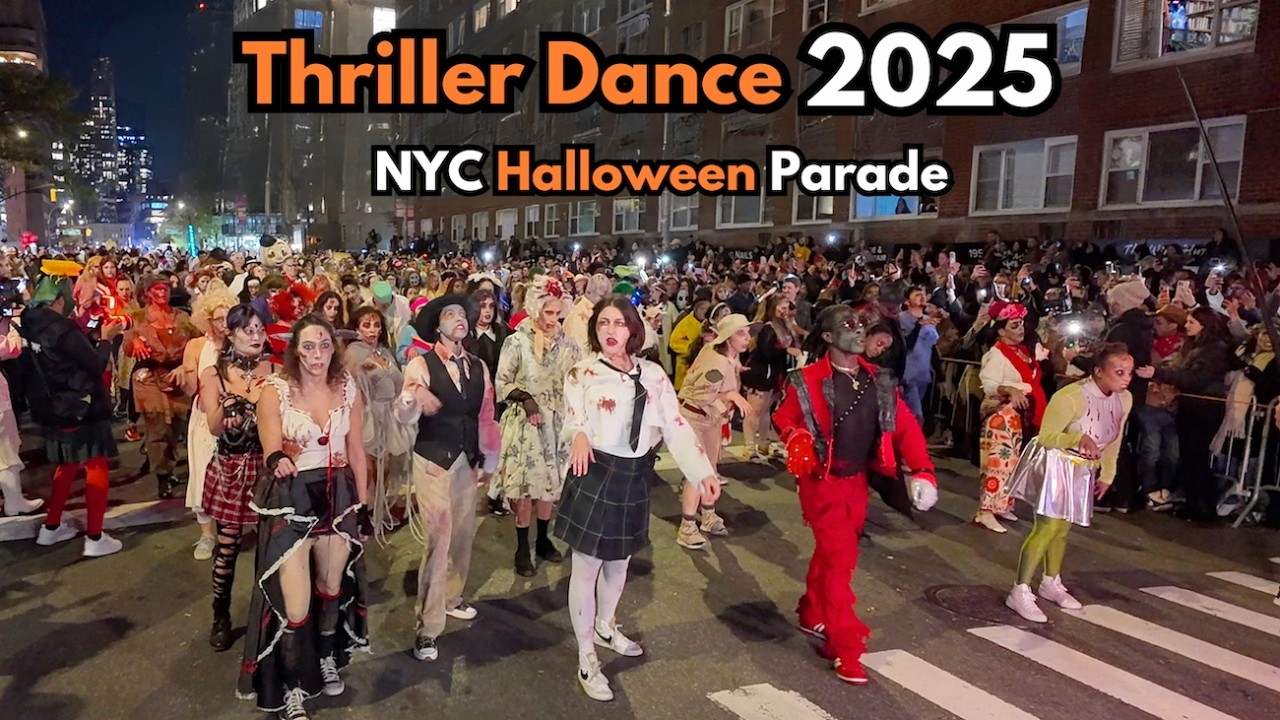 Experience the Iconic Thriller Dance at NYC Halloween Parade 2025 ๐บ
