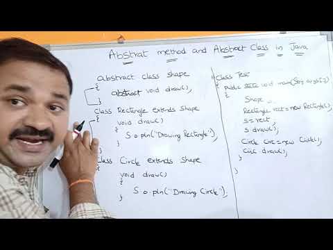 Abstract Class and Abstract Method in Java