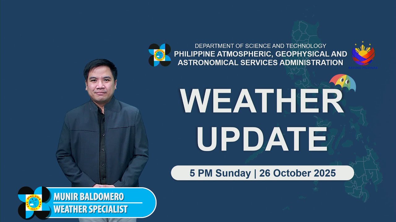 Latest Weather Update: Sunday, October 26, 2025 ☀️