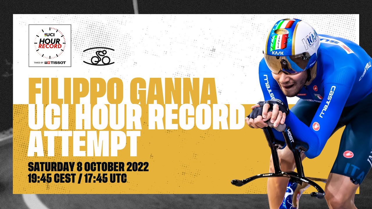 Live: Filippo Ganna Aims for UCI Hour Record 🚴‍♂️ | Watch the Tissot UCI Attempt