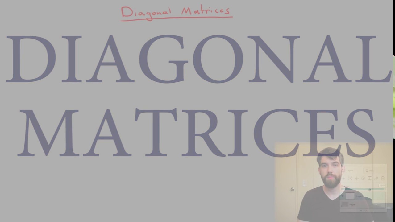 Unlock the Power of Diagonal Matrices in Linear Algebra 🔥