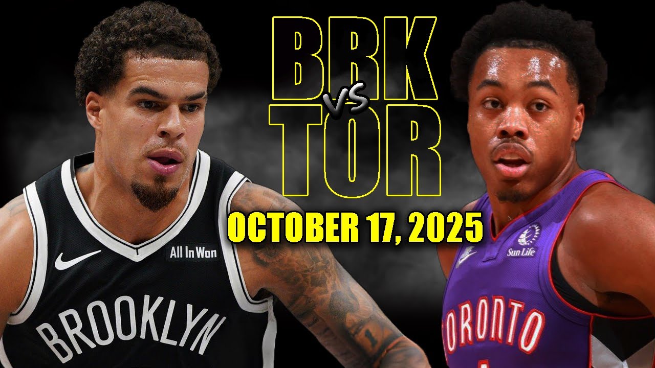 Brooklyn Nets vs Toronto Raptors Full Game Highlights - October 17, 2025 | NBA Preseason