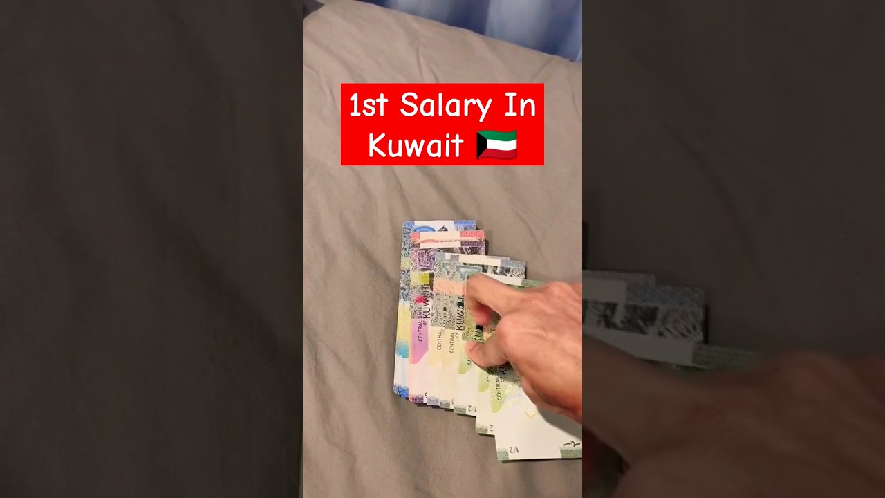 My First Salary in Kuwait 🇰🇼 | Amazing Experience!