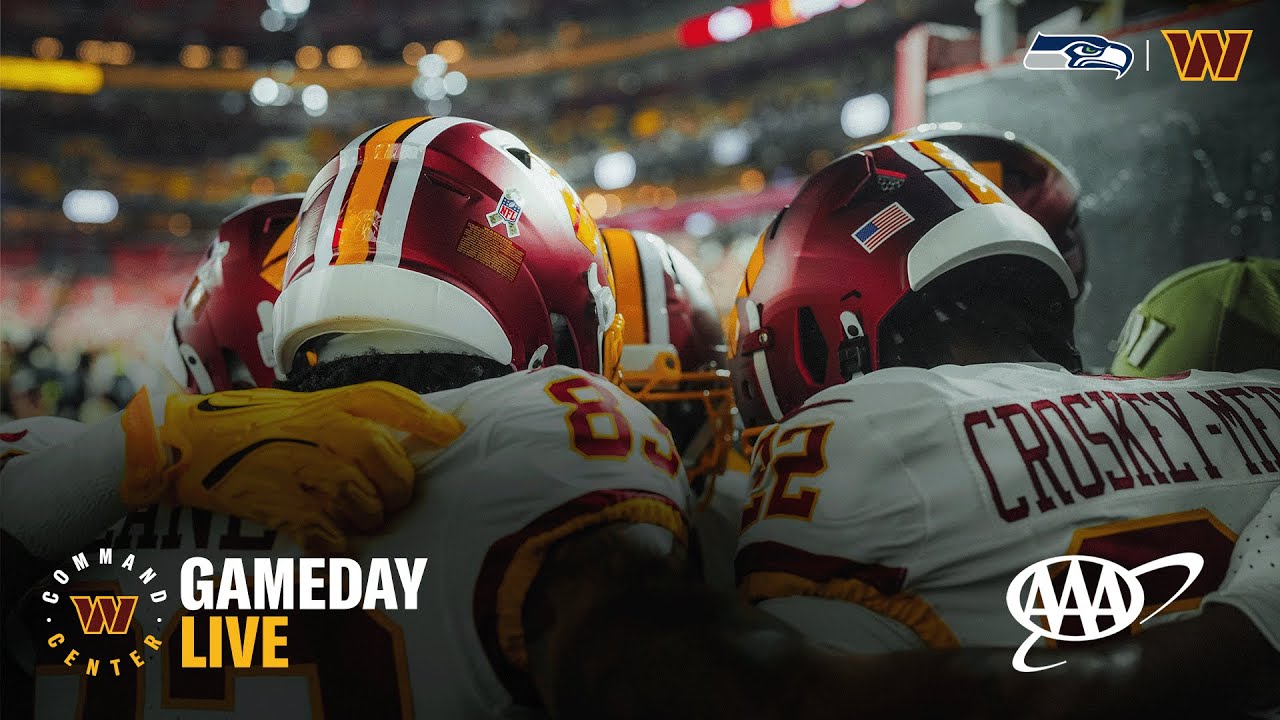 Sunday Night Football LIVE: Commanders vs. Seahawks 🏈 | NFL Week 9 Kickoff at 8:20 PM on NBC
