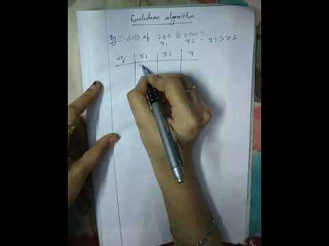 Euclidean Algorithm(Information Security)